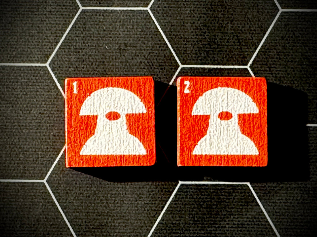 Two knavor quodrox gaming tiles