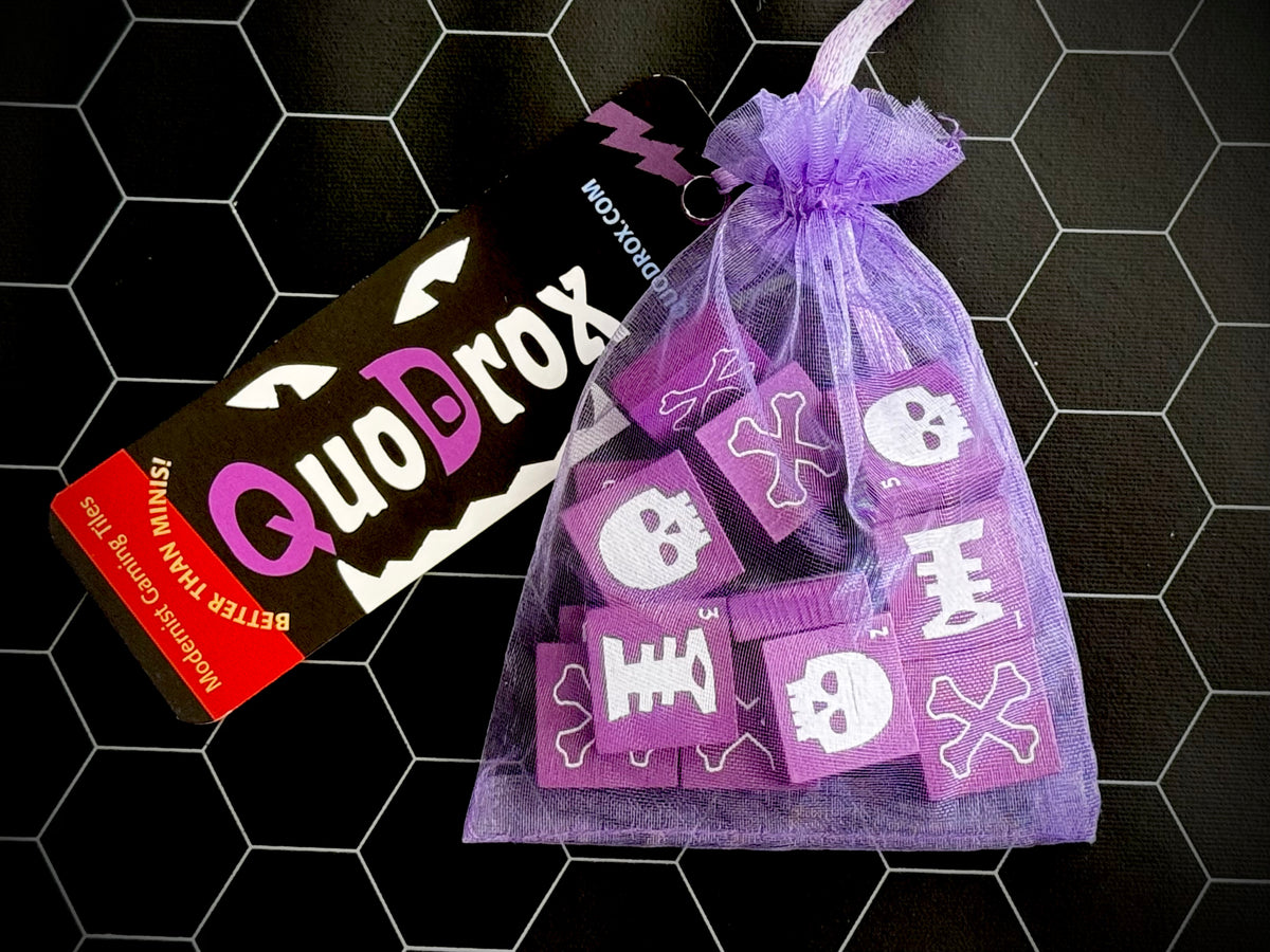 Bag of Byzantine Purple Quodrox tiles 