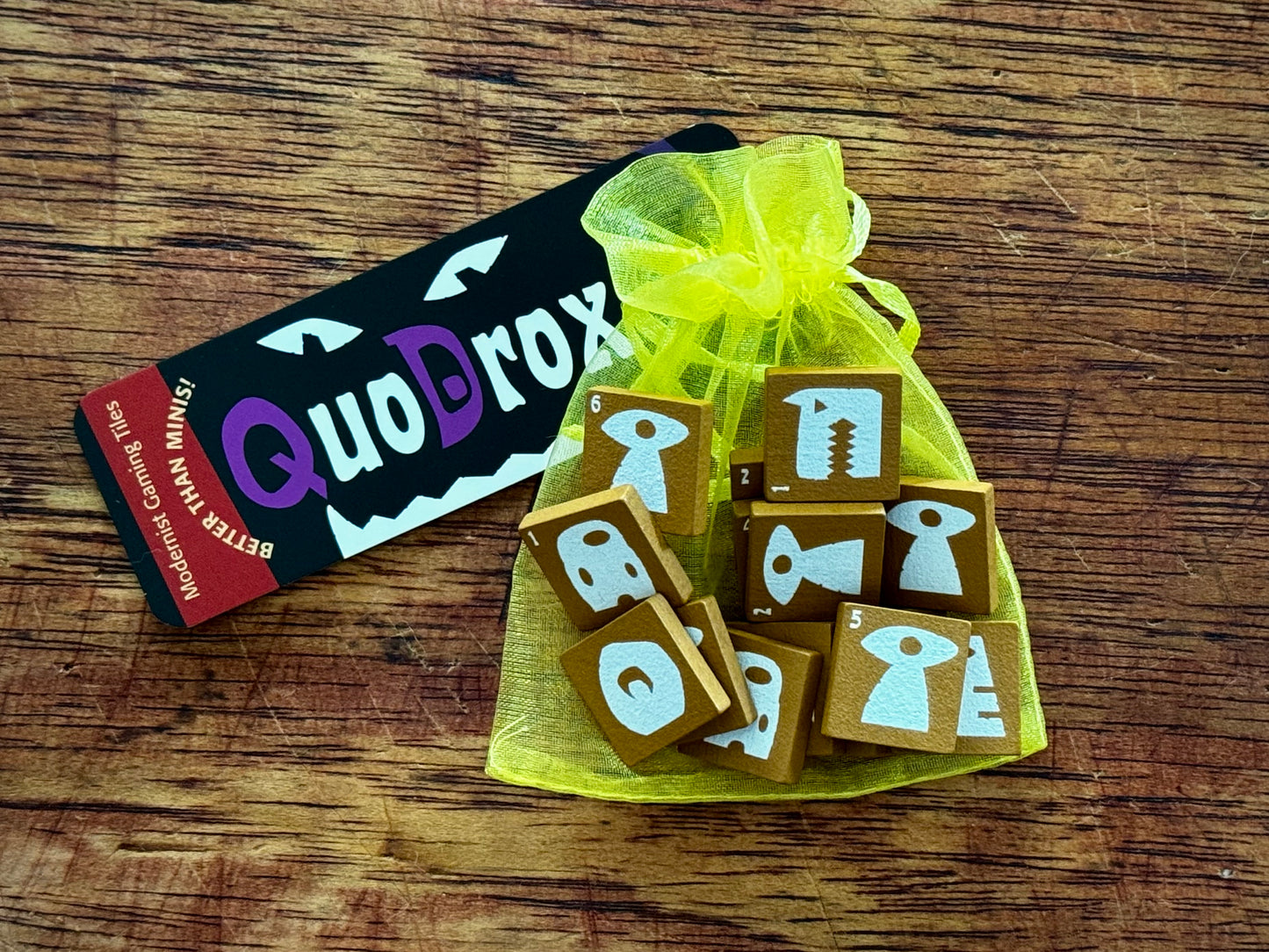 QD Tiles 4: Orpiment Yellow