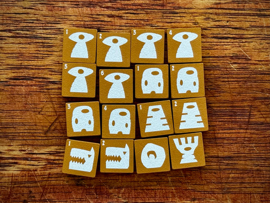 QD Tiles 4: Orpiment Yellow
